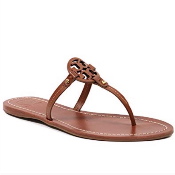 Tory Burch Shoes - NIB | Tory Burch Mini Miller Flat Thong Royal Tan